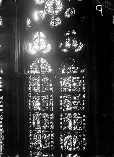Cathédrale Notre-Dame Chapelles du choeur, vitrail P, Gaudin, 