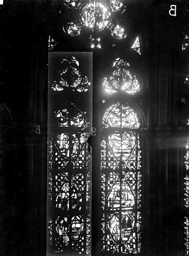 Cathédrale Notre-Dame Chapelles du choeur, vitrail B, Gaudin, 