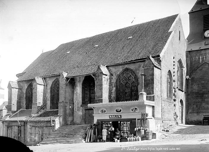 Eglise Façade nord, Mieusement, Médéric (photographe), 