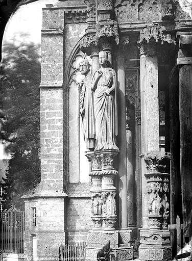 Cathédrale Figures du portail nord, Mieusement, Médéric (photographe), 