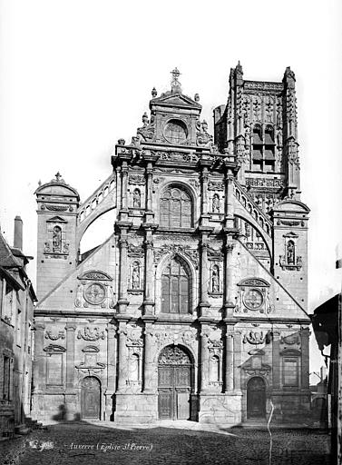 Eglise Saint-Pierre Façade ouest, Durand, Eugène (photographe), 