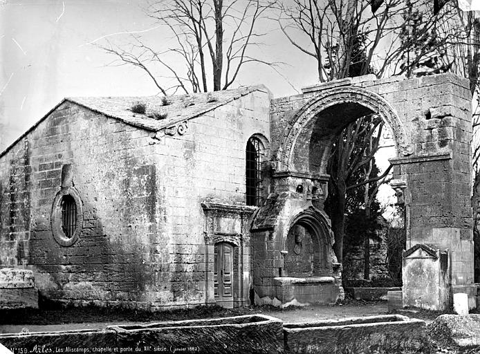 Nécropole des Alyscamps;Chapelle des Porcelets Ensemble, Mieusement, Médéric (photographe), 