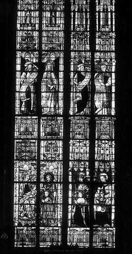 Cour d'appel Sainte-Chapelle, verrières, Durand, Eugène (photographe), 
