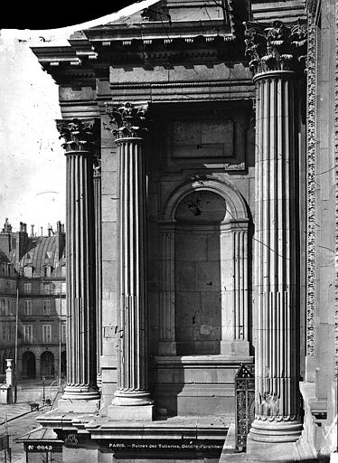 Palais des Tuileries Ruines, Durand, Eugène (photographe), 