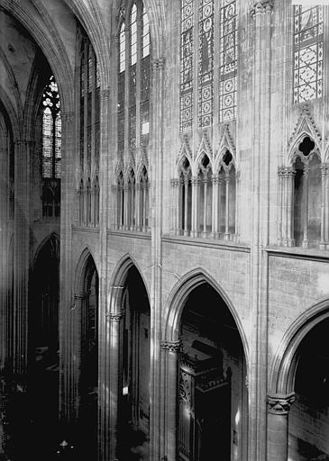 Cathédrale Notre-Dame Triforium, Enlart, Camille (historien), 