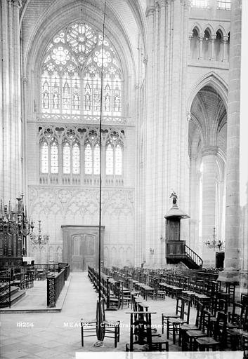 Cathédrale Saint-Etienne Vue intérieure du transept sud, Durand, Jean-Eugène (photographe), 