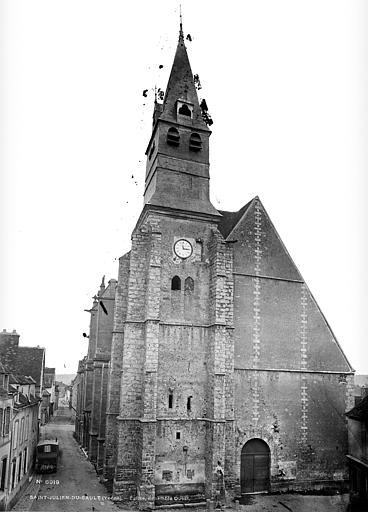 Eglise Façade ouest, Durand, Eugène (photographe), 